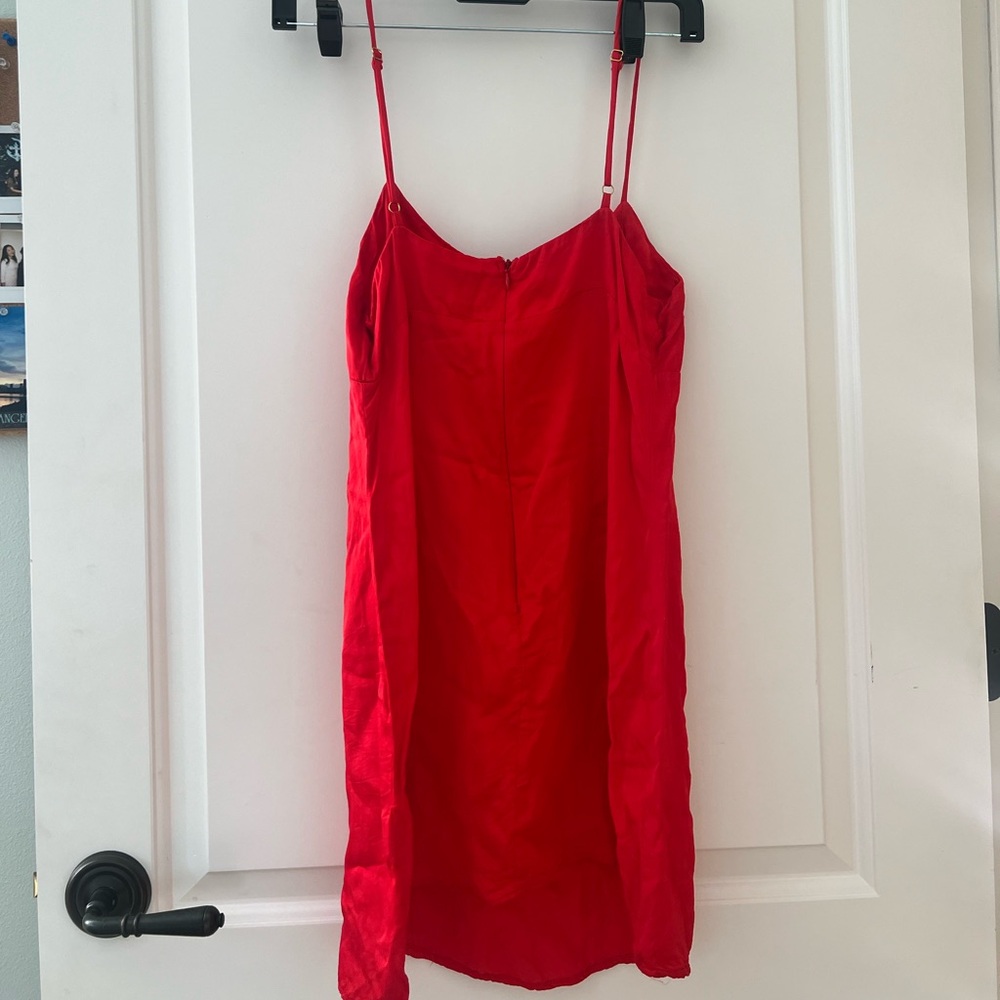 Red Mini Dress - Picture 3 of 4